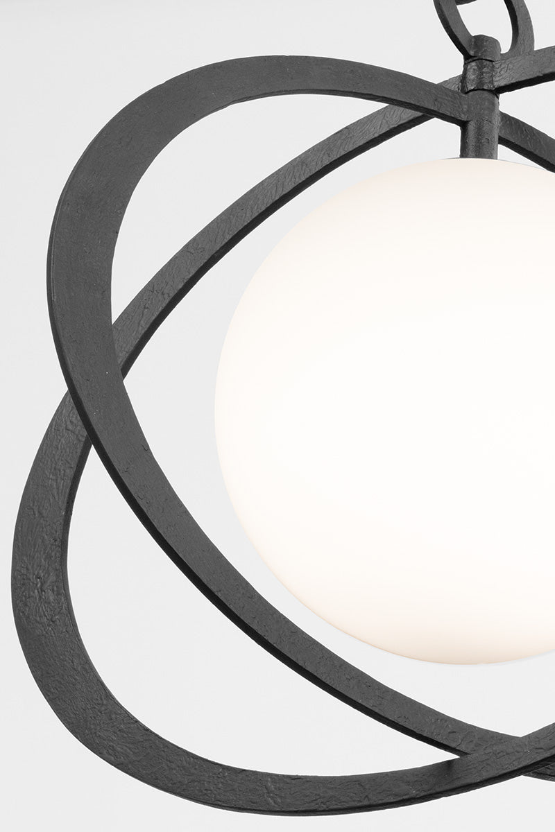 Troy Olancha Pendant Black Iron Detail 1