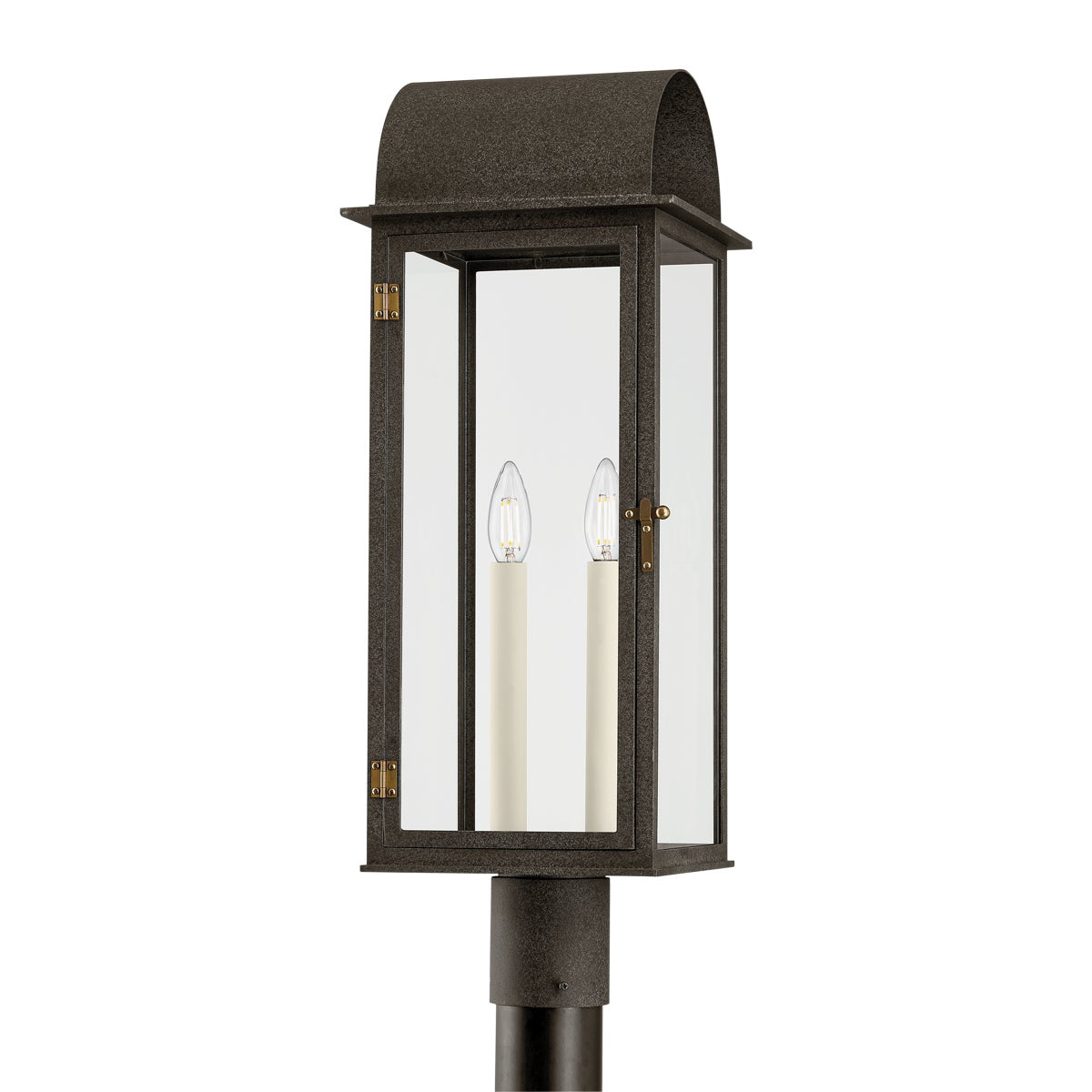 Troy Bohen Post Mount French Iron / Patina Brass