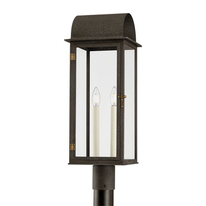 Troy Bohen Post Mount French Iron / Patina Brass