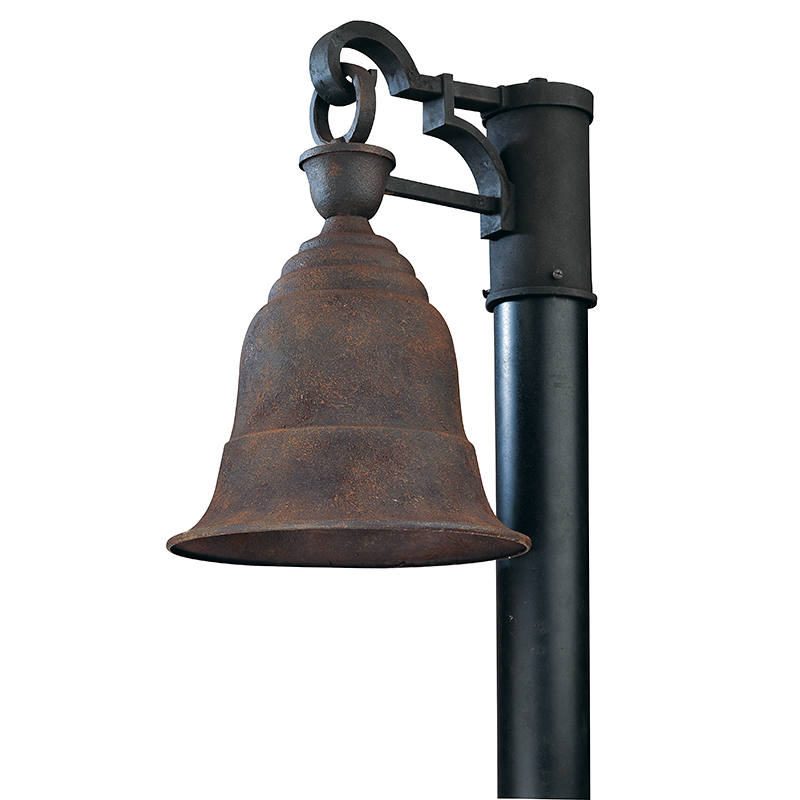 Troy Liberty Post Mount Heritage Bronze