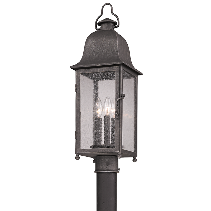 Troy Larchmont Post Mount Vintage Bronze