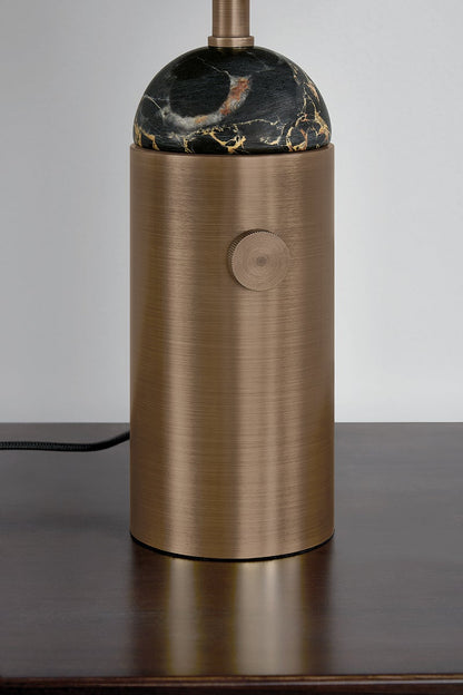 Hudson Valley Parkston Table Lamp in Heritage Bronze, room setting