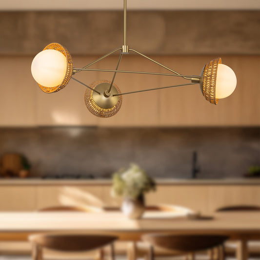 Perth 40" 3-Light Chandelier