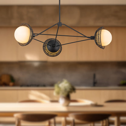 Perth 40" 3-Light Chandelier