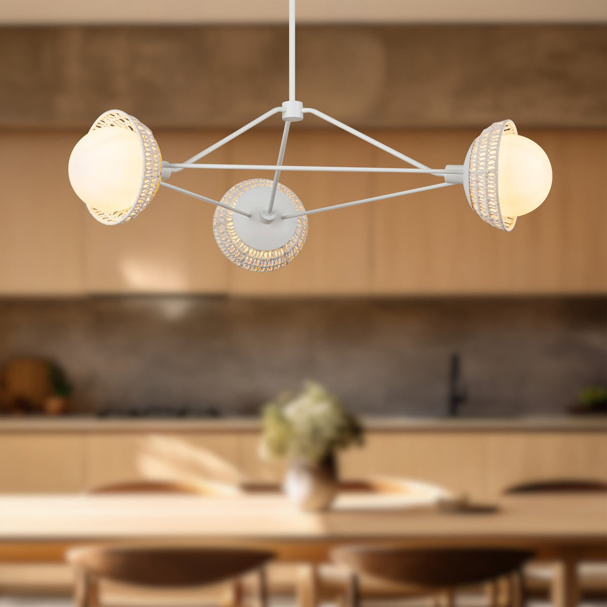 Perth 40" 3-Light Chandelier