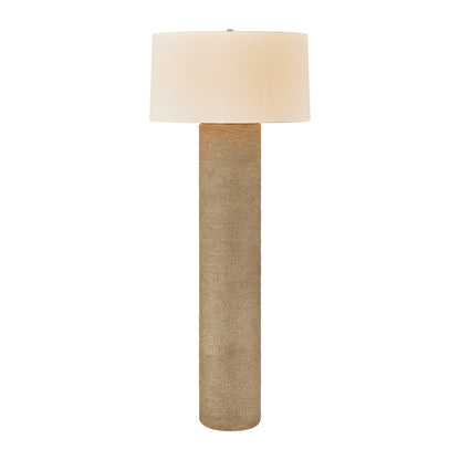 Troy Roan Floor Lamp Patina Brass