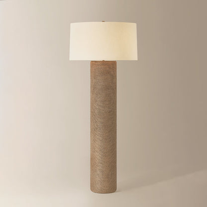 Troy Roan Floor Lamp Patina Brass Detail 1