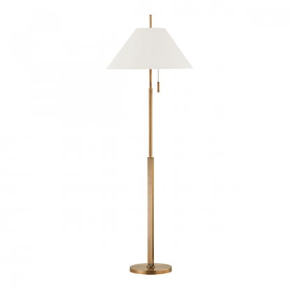 Troy Clic Floor Lamp Patina Brass
