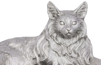 Laying Cat Sculpture