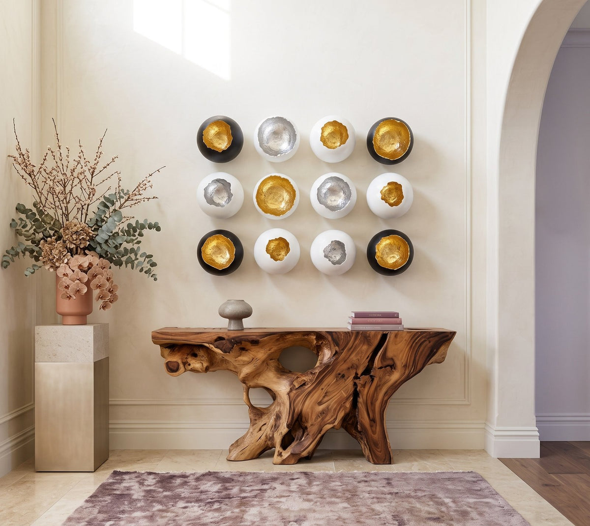 Broken Egg Wall Sculpture