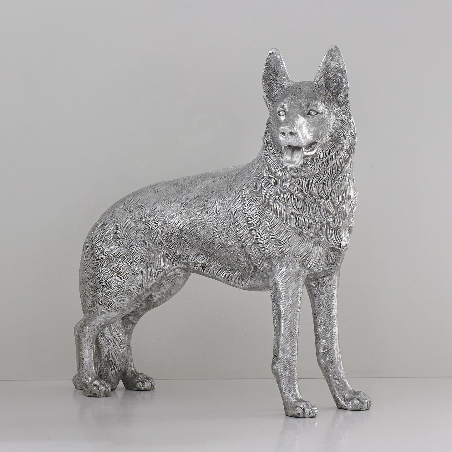 German Shepherd Sculpture