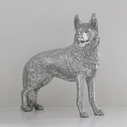 German Shepherd Sculpture