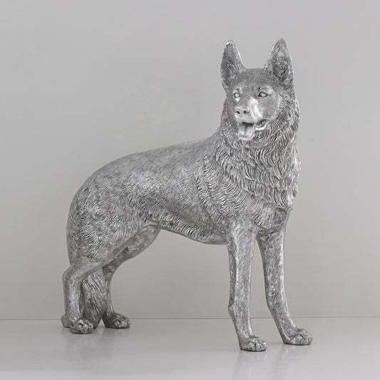 German Shepherd Sculpture