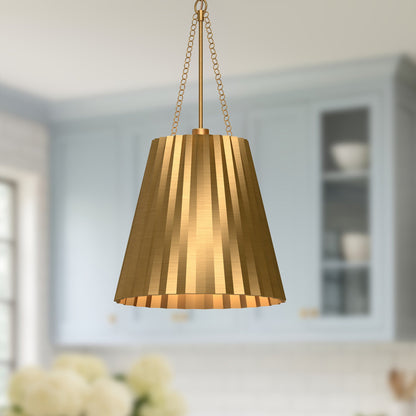 Plisse 16" Pendant