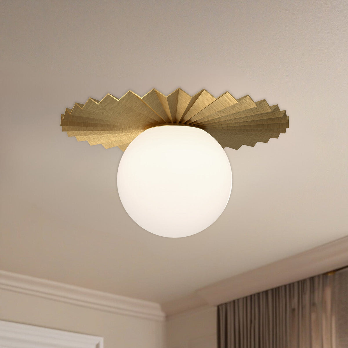 Plume 12" Flush Mount