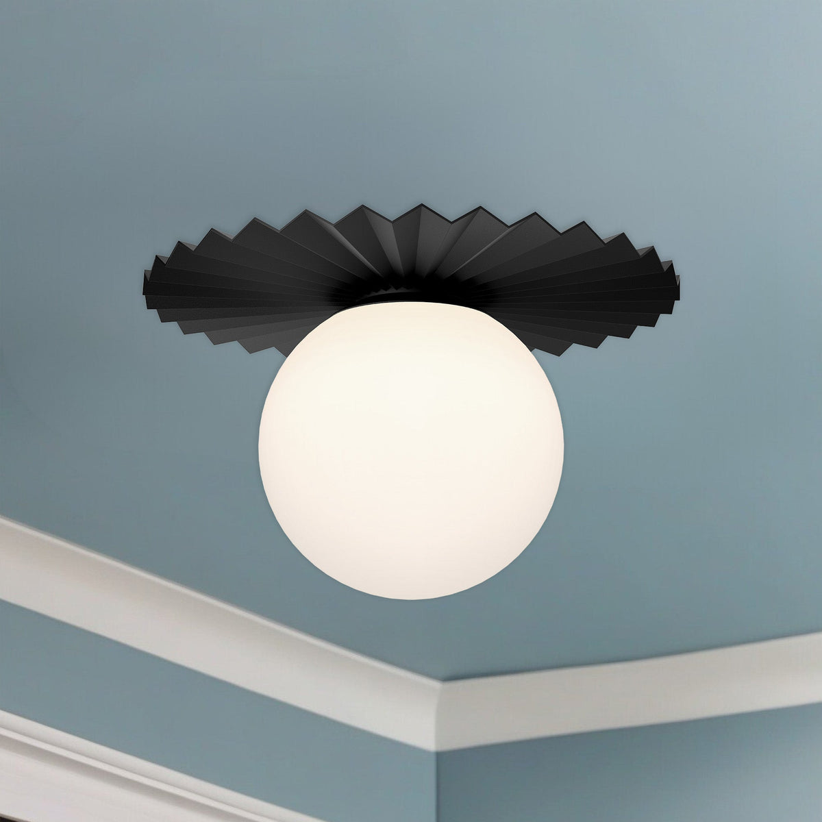 Plume 14" Flush Mount