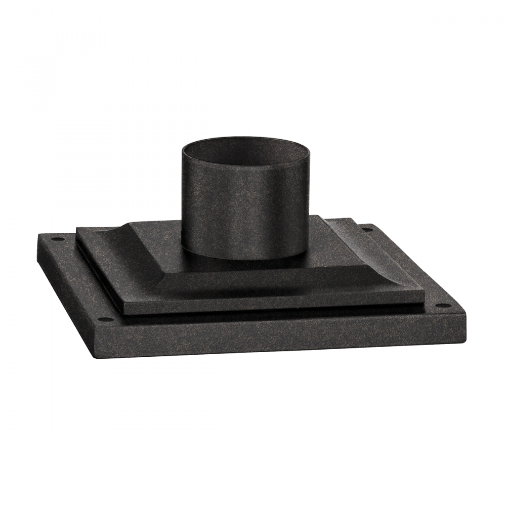 Troy Square Pier Mount French Iron