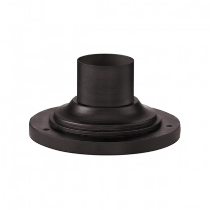 Troy Round Pier Mount Textured Bronze