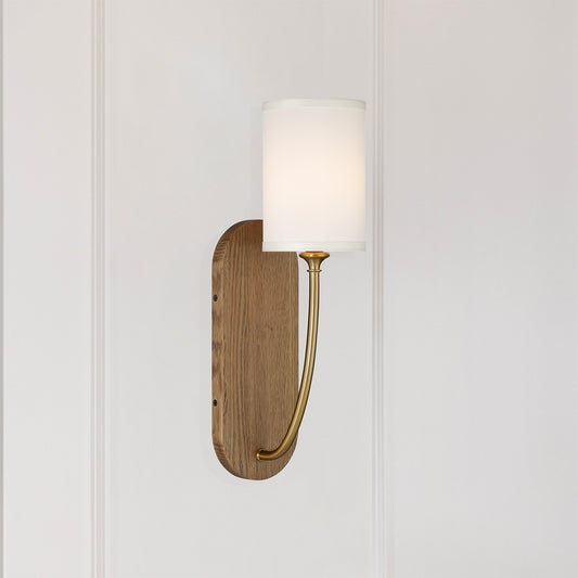 Preston 1-Light Vibrant Gold Sconce