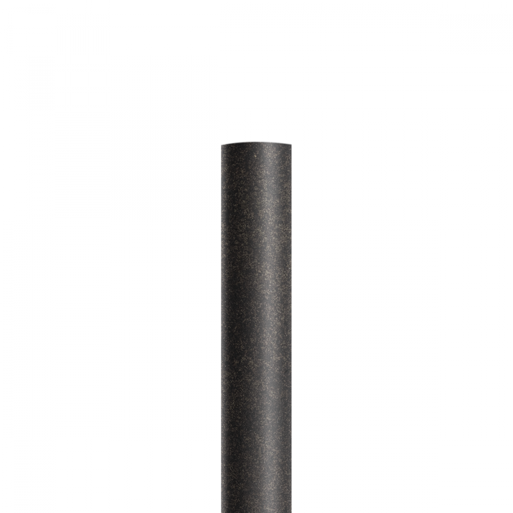 Troy Smooth Aluminum Pole French Iron