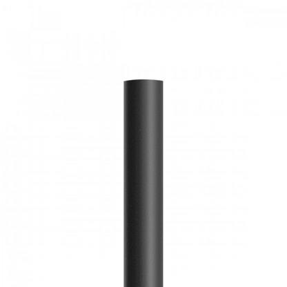 Troy Smooth Aluminum Pole Textured Black