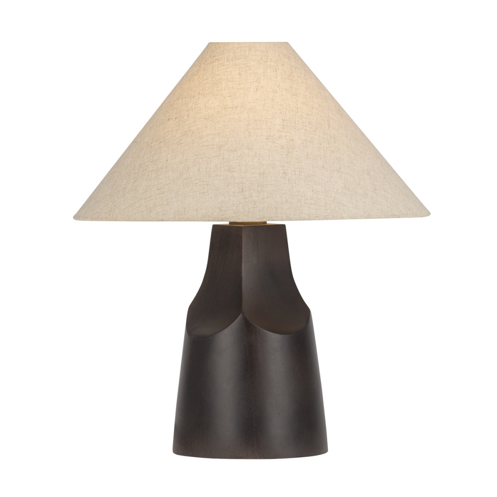 Troy Hewn Table Lamp Patina Brass