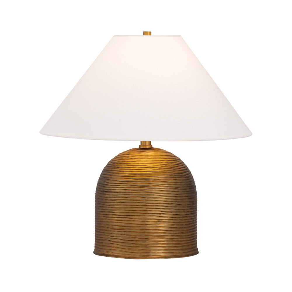 Troy Arvin Table Lamp Patina Brass