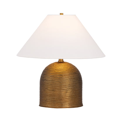 Troy Arvin Table Lamp Patina Brass