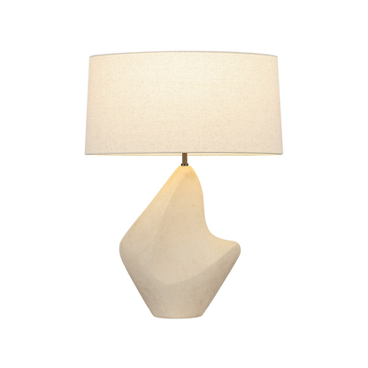 Troy Huntly Table Lamp Bronze / Ceramic Ivory Breakstone