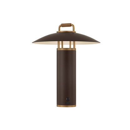 Troy Birk Table Lamp Patina Brass / Bronze