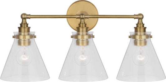 Visual Comfort Signature Parkington Bath Bar Antique-Burnished Brass