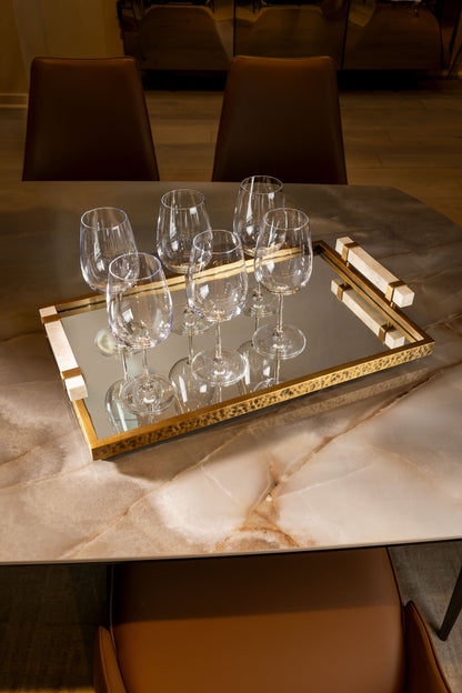 Port 68 Artemis Travertine Tray view 6
