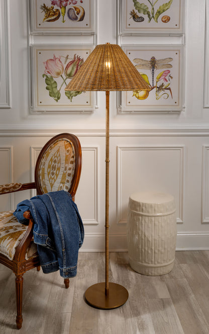 Port 68 Bamboo Garden Stool view 2