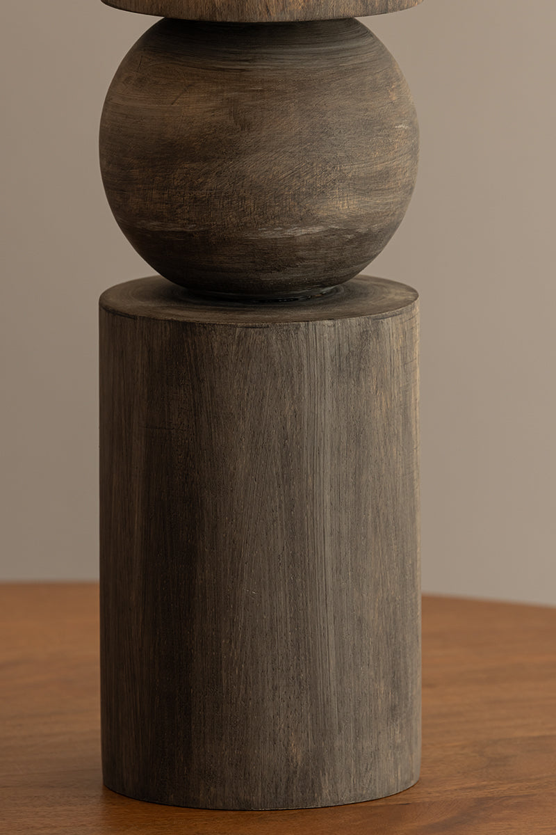 Troy Ralston Table Lamp Patina Brass Detail 2