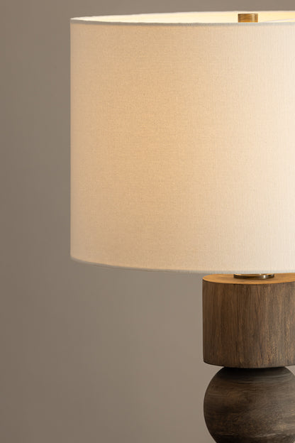 Troy Ralston Table Lamp Patina Brass Detail 4