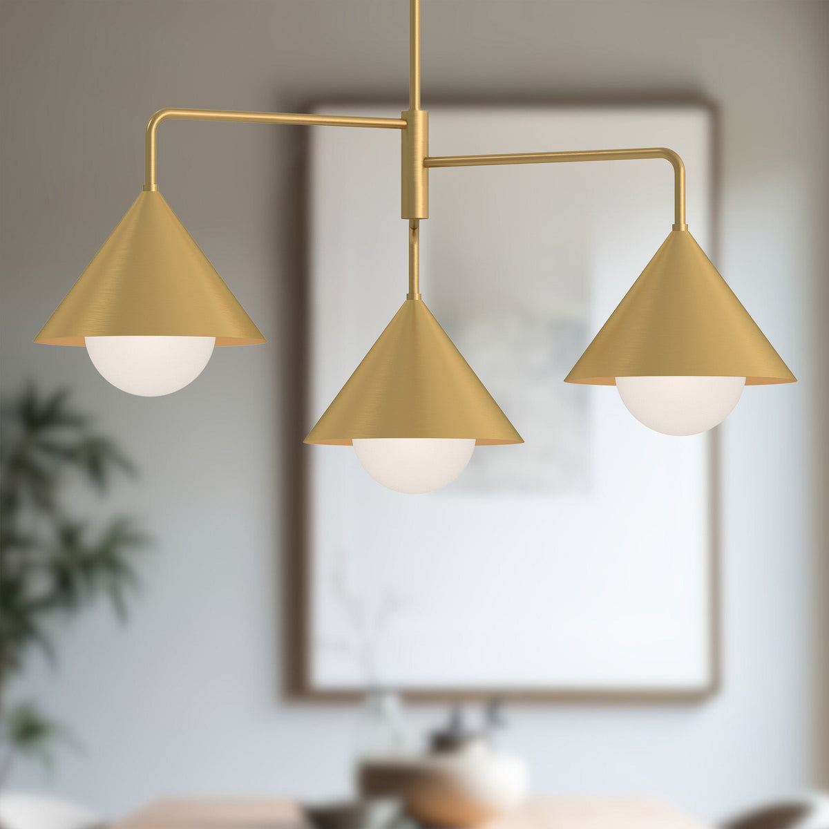 Remy 38" 3-Light Chandelier