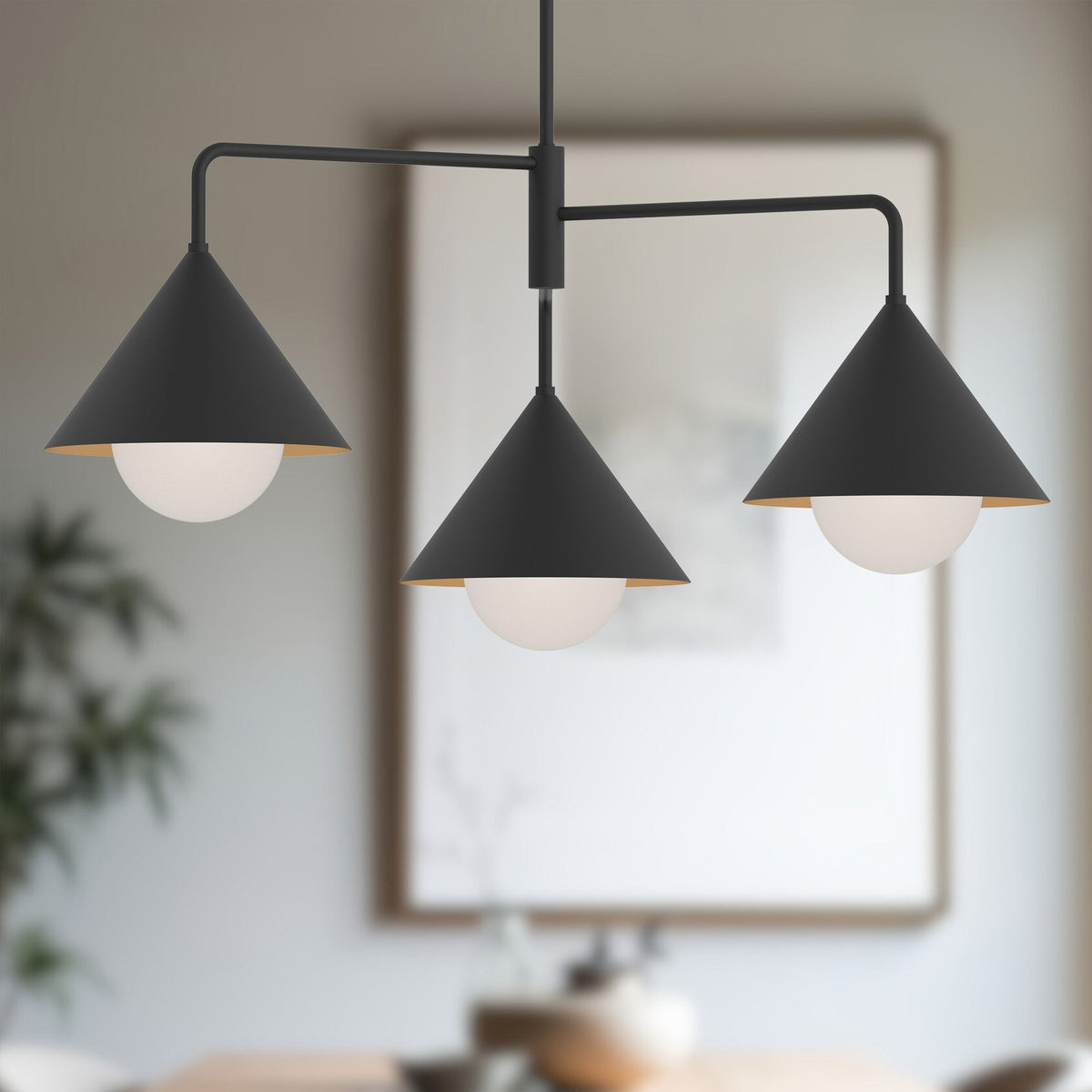Remy 38" 3-Light Chandelier
