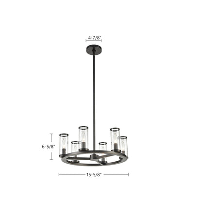 Revolve 6-Light Chandelier