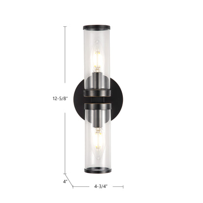 Revolve 5" 2-Light Wall/Vanity Light