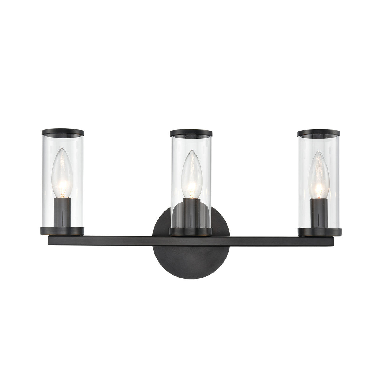 Alora Lighting Revolve 3 Light Wall/Vanity Light Urban Bronze