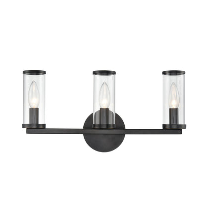 Alora Lighting Revolve 3 Light Wall/Vanity Light Urban Bronze