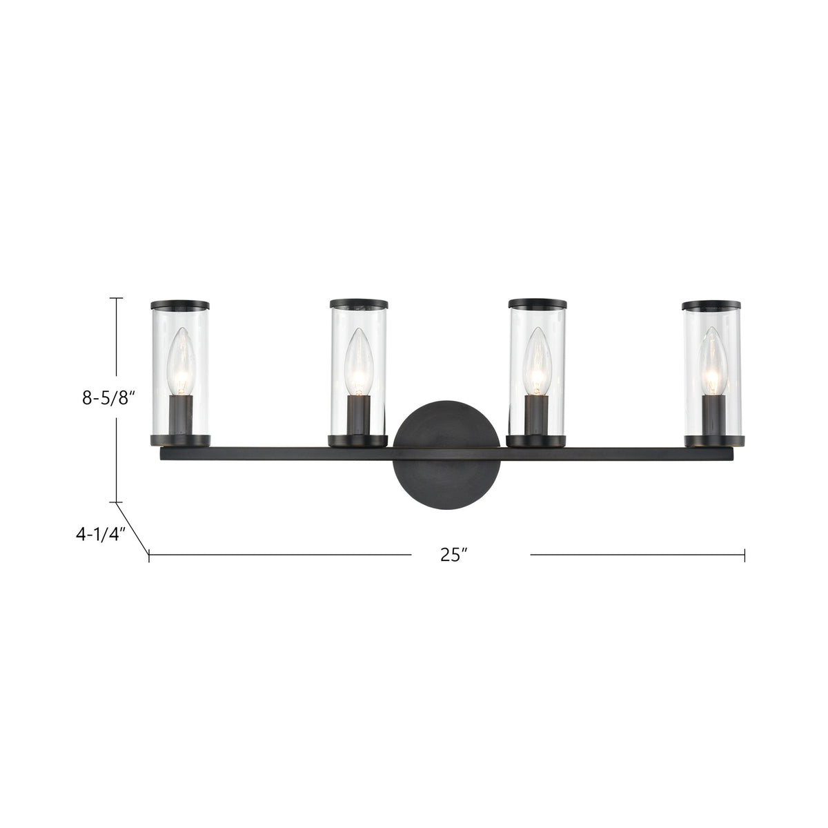 Revolve 4-Light Wall/Vanity Light