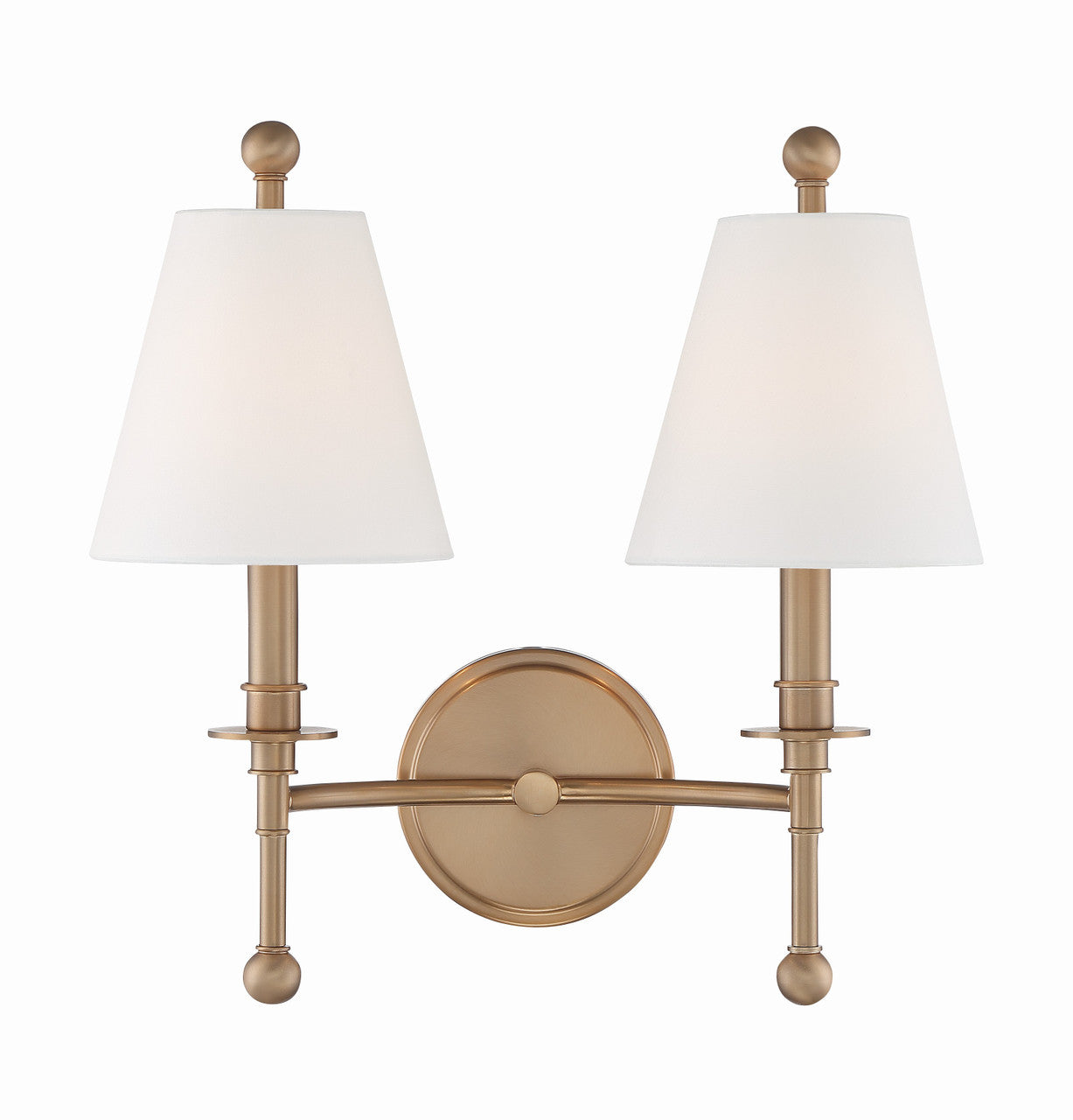 Crystorama Riverdale Wall Sconce Dark Bronze