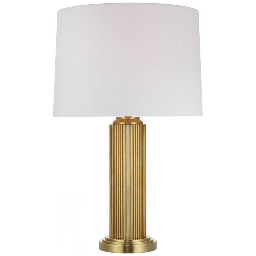 Ralph Lauren Langton 29" Table Lamp Natural Brass