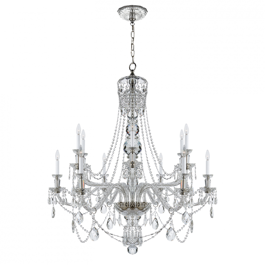 Ralph Lauren Daniela Two-Tier Chandelier Crystal