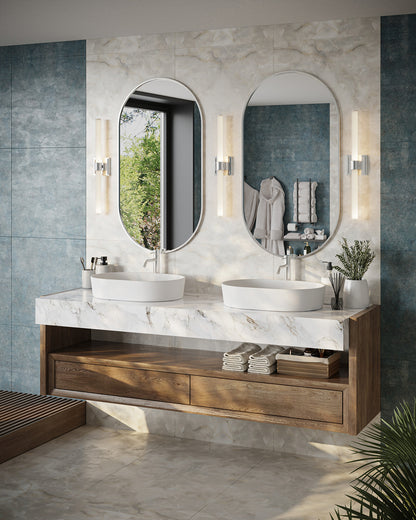 Kuzco Lighting Inc Rona 24-in LED Vanity Light Chrome