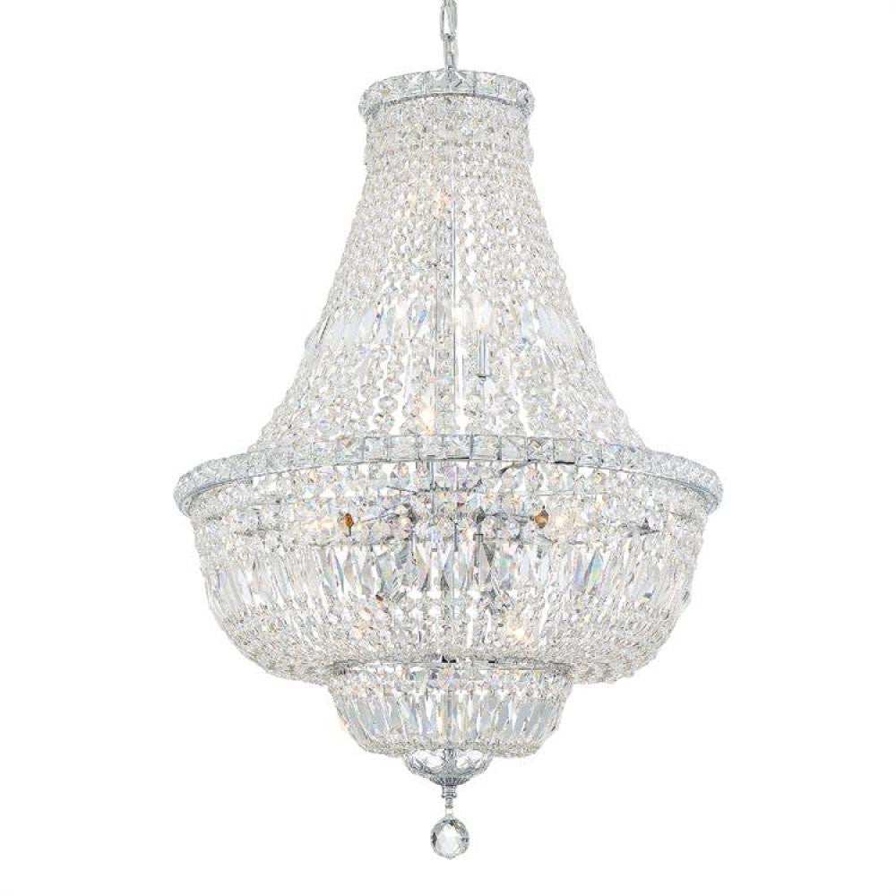 Crystorama Roslyn Chandelier Polished Chrome
