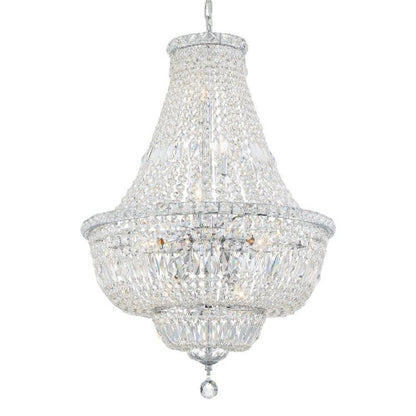 Crystorama Roslyn Chandelier Polished Chrome