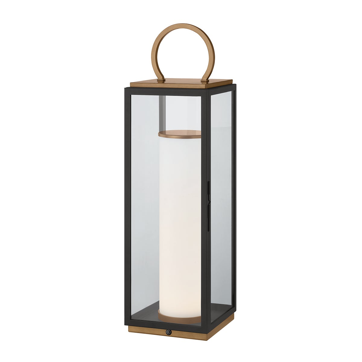 Troy Gareth Table Lamp Patina Brass / Textured Black