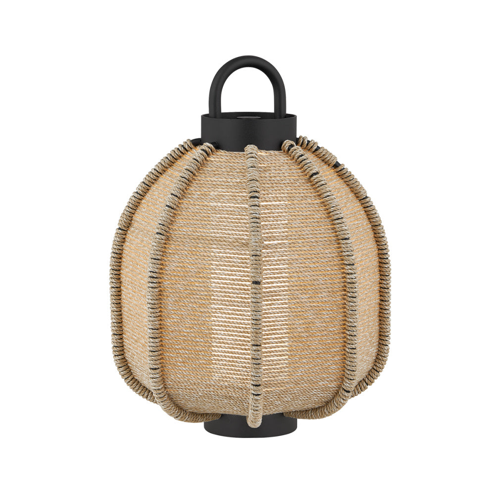 Troy Maltby Table Lamp Textured Black